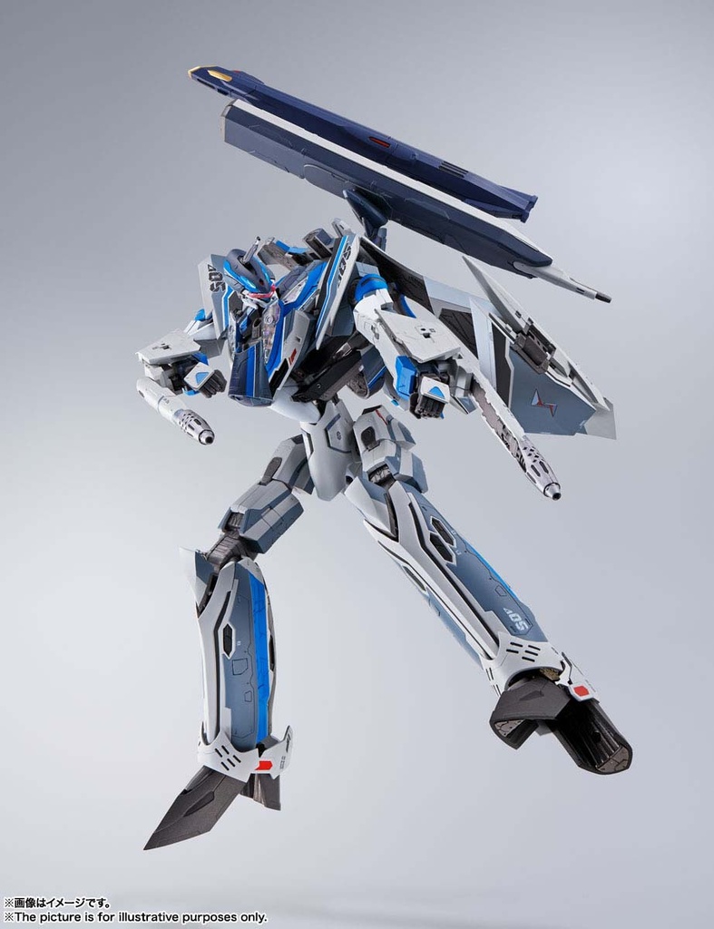 (PO) DX Chogokin Macross Delta Movie: Absolute Live! VF-31AX Kairos Plus (Hayate Immelman Machine) Image_7