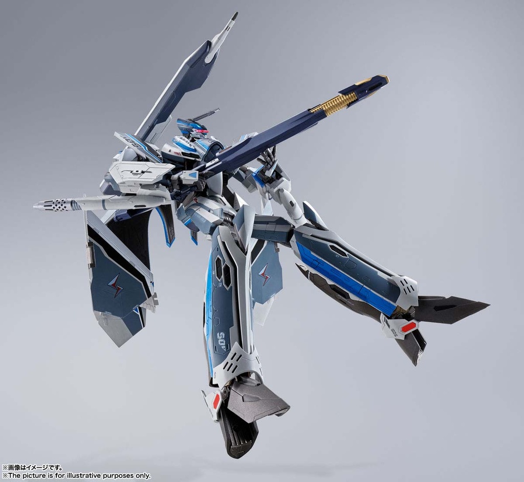 (PO) DX Chogokin Macross Delta Movie: Absolute Live! VF-31AX Kairos Plus (Hayate Immelman Machine) Image_8