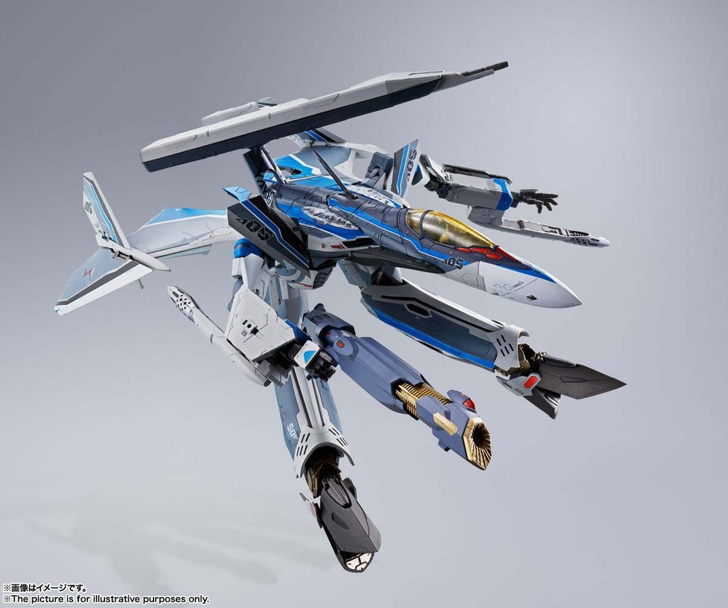 (PO) DX Chogokin Macross Delta Movie: Absolute Live! VF-31AX Kairos Plus (Hayate Immelman Machine) Image_12