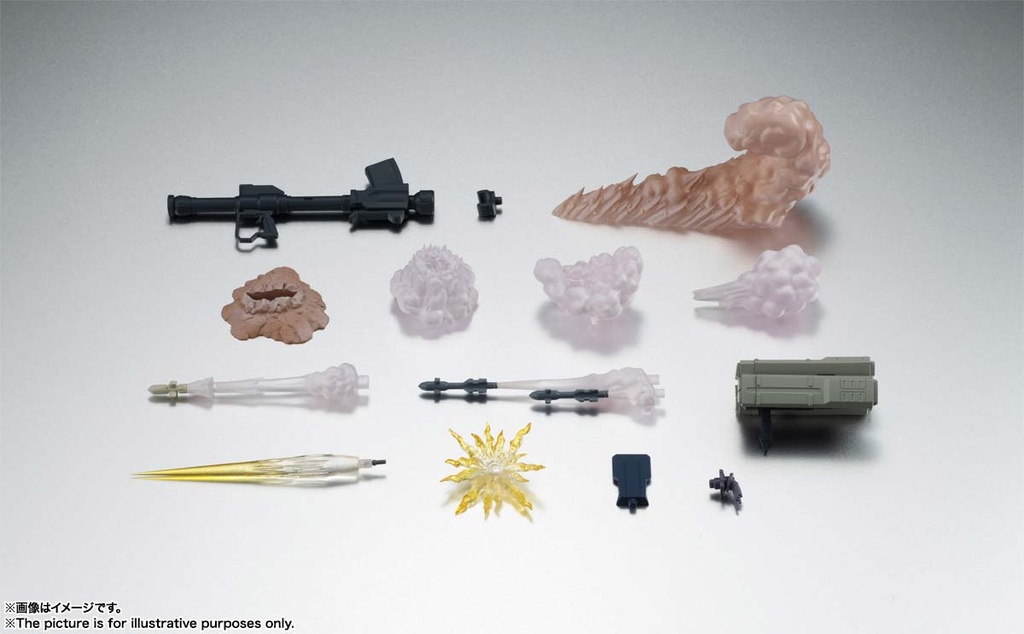 (PO) Robot Spirits <SIDE MS> Gundam The 08th MS Team 08th MS Squadron Optional Parts Set Ver. A.N.I.M.E. Image_2