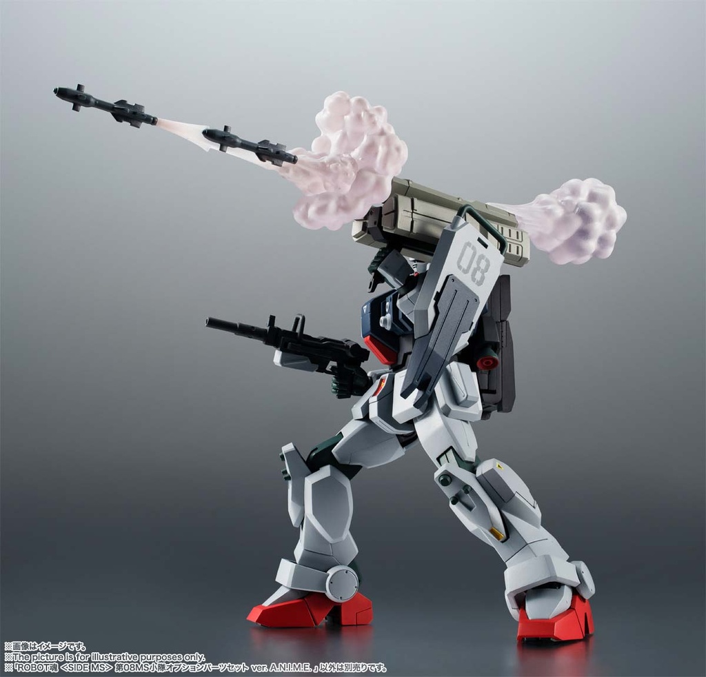 (PO) Robot Spirits <SIDE MS> Gundam The 08th MS Team 08th MS Squadron Optional Parts Set Ver. A.N.I.M.E. Image_6