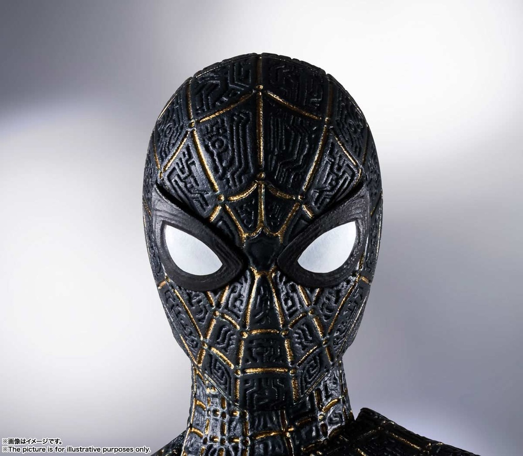 (PO) S.H.Figuarts Spider-Man: No Way Home - Spider-Man Black & Gold Suit Suit Image_9