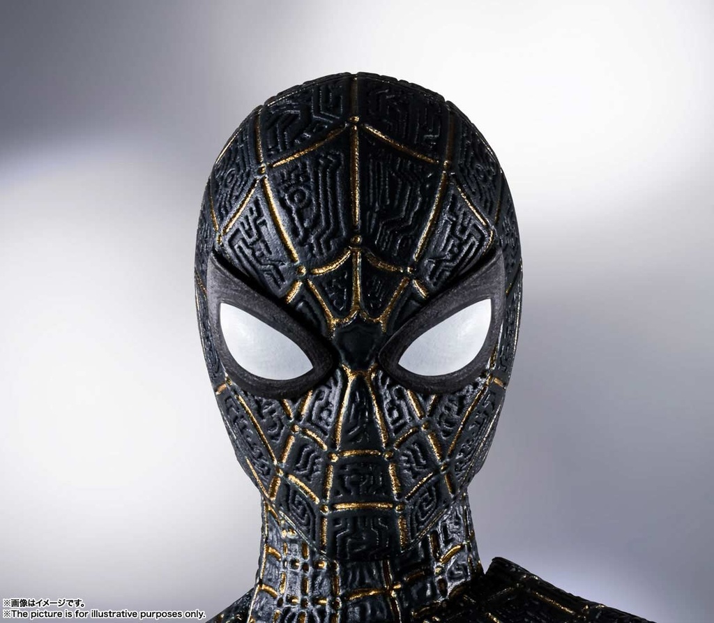 (PO) S.H.Figuarts Spider-Man: No Way Home - Spider-Man Black & Gold Suit Suit Image_10