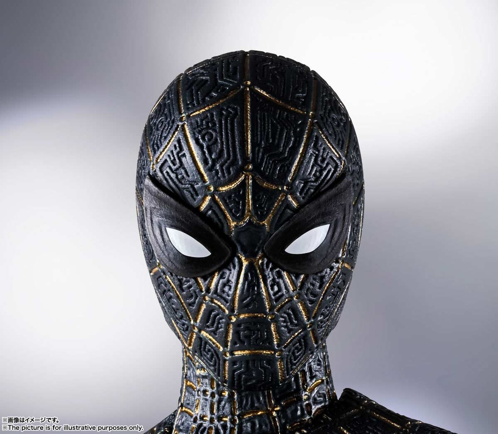 (PO) S.H.Figuarts Spider-Man: No Way Home - Spider-Man Black & Gold Suit Suit Image_11