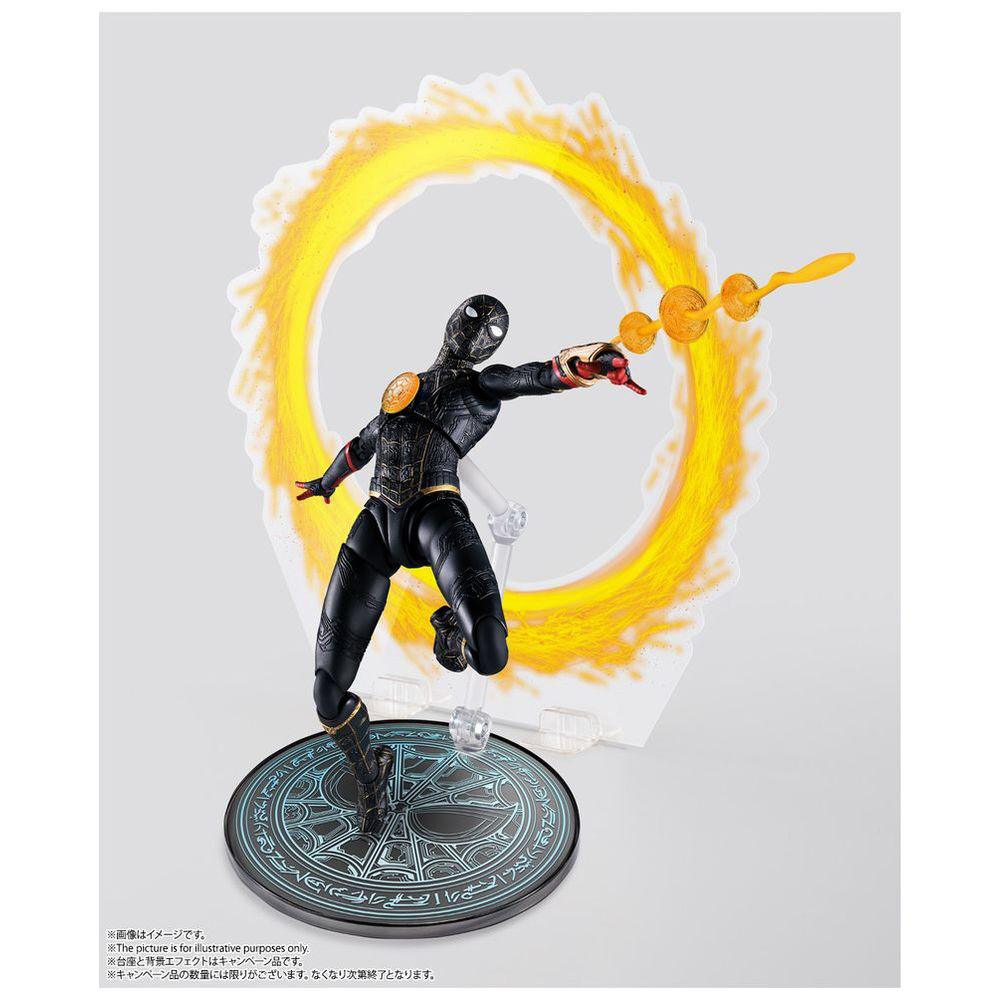 (PO) S.H.Figuarts Spider-Man: No Way Home - Spider-Man Black & Gold Suit Suit Image_13