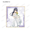 (PO) Rascal does Not Dream of Bunny Girl Senpai Original Illustration Sunflower & White Dress Ver. Trading Mini Shikishi [BOX] Image_14