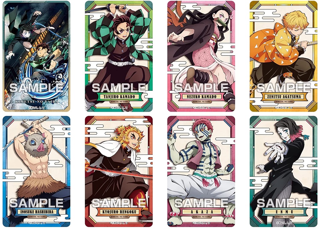 (PO) Demon Slayer: Kimetsu no Yaiba Deco Sticker 4 [BOX] Image_3