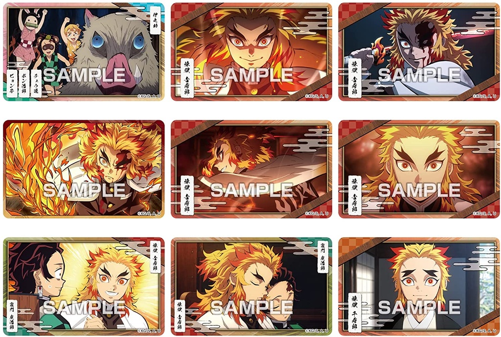 (PO) Demon Slayer: Kimetsu no Yaiba Deco Sticker 4 [BOX] Image_4