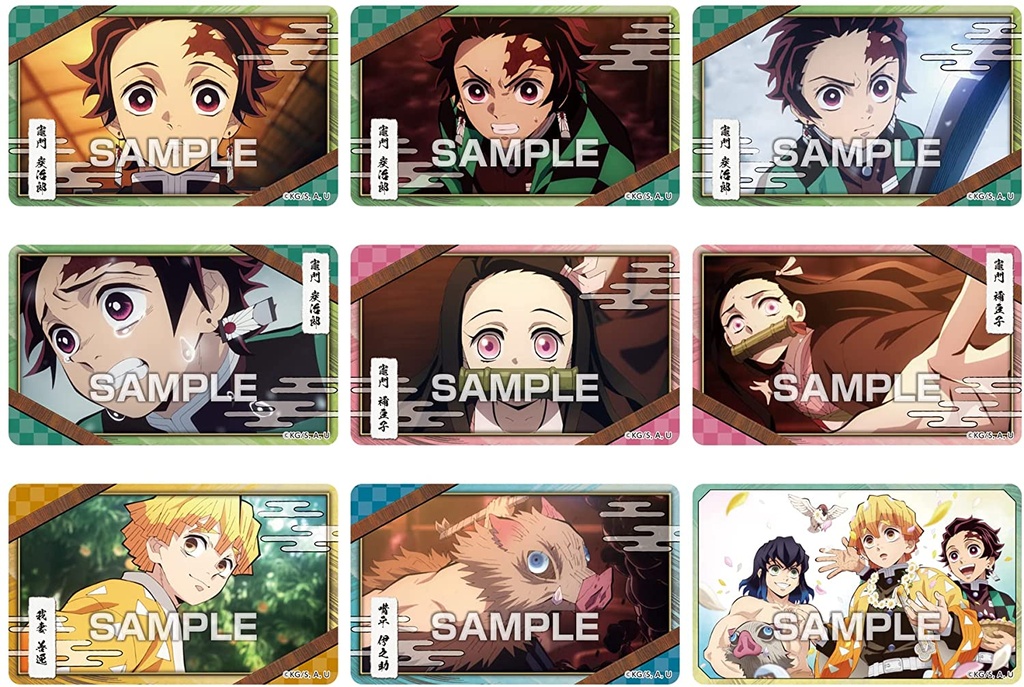 (PO) Demon Slayer: Kimetsu no Yaiba Deco Sticker 4 [BOX] Image_6