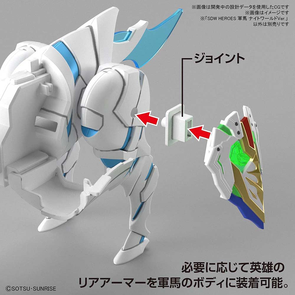 (PO) SD Gundam World Heroes War Horse Knight World ver. Image_10