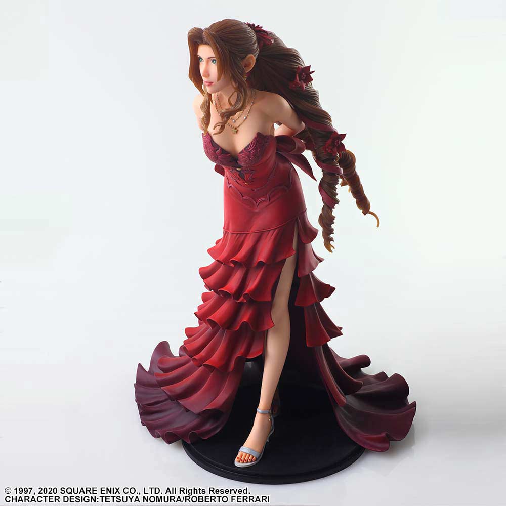 (PO) Final Fantasy VII Remake Static Arts Aerith Gainsborough -Dress Ver.- Image_4