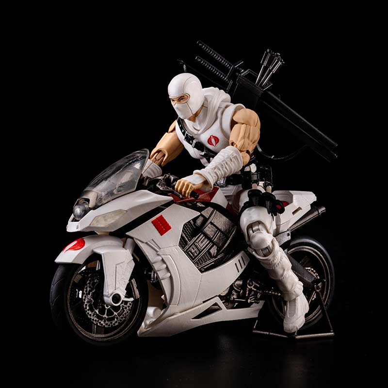 (PO) Furai Model - G.I. Joe Arashikage Cycle for Storm Shadow Image_4