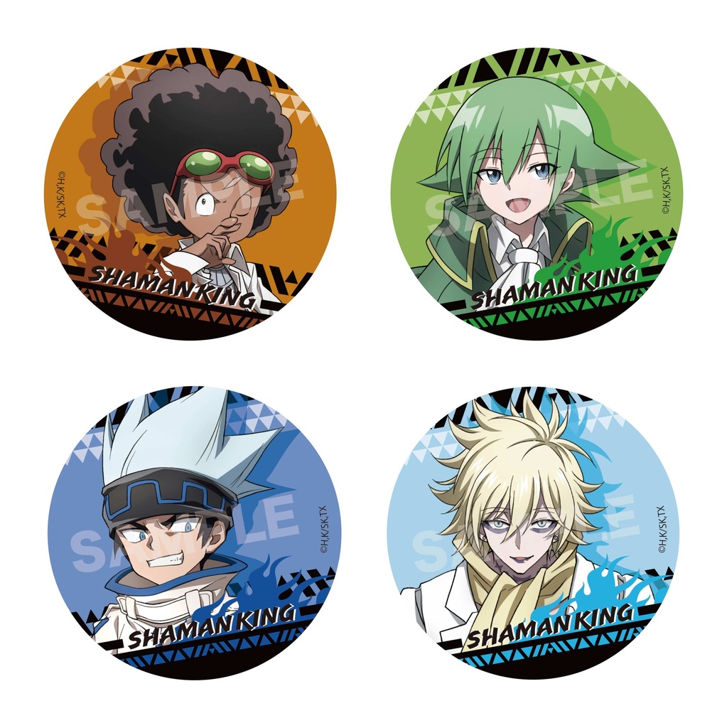 (PO) Shaman King Metallic Can Badge 01 Vol. 1 [BOX] Image_3
