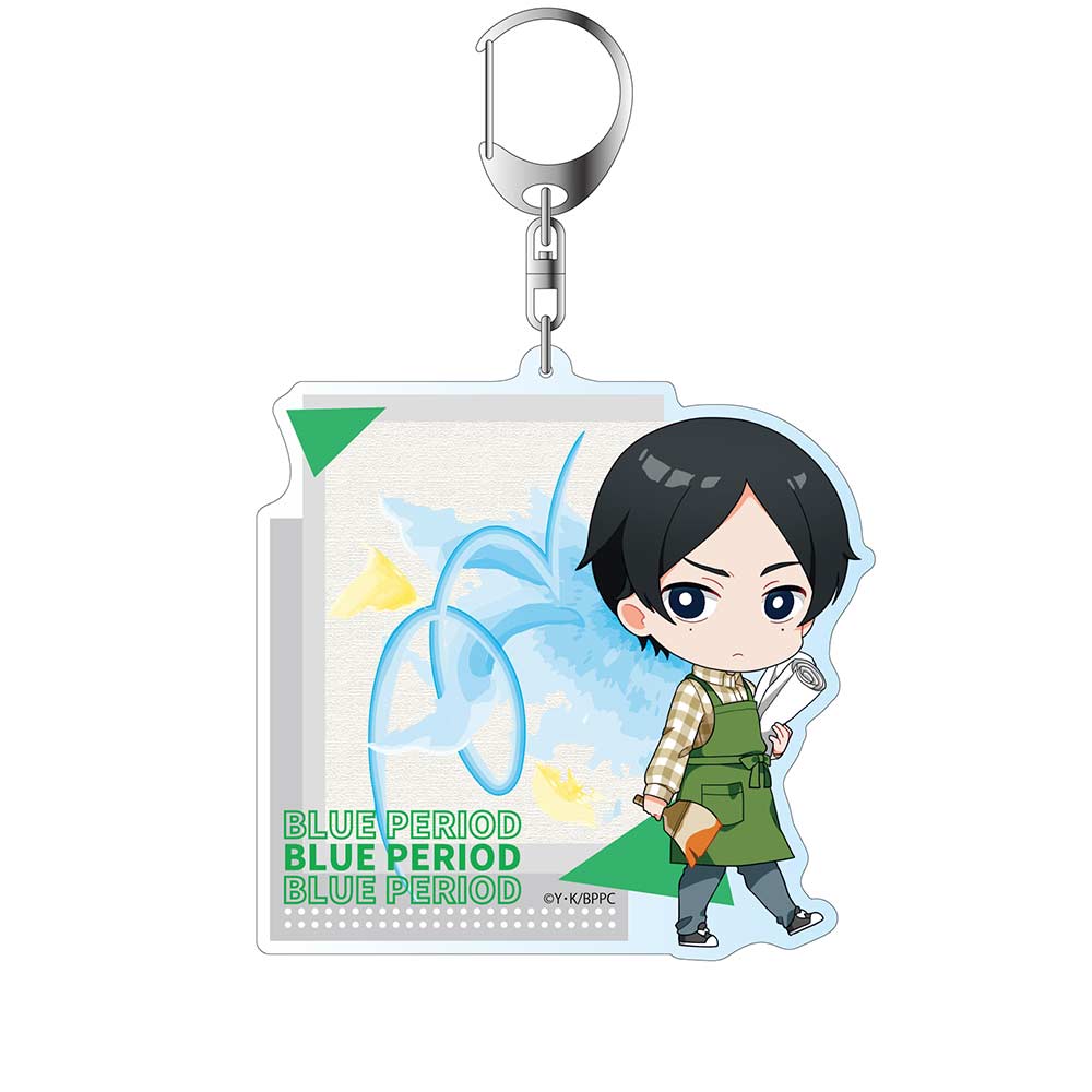 (PO) Blue Period Original Illustration Acrylic Key Chain C Takahashi Yotasuke Image_1