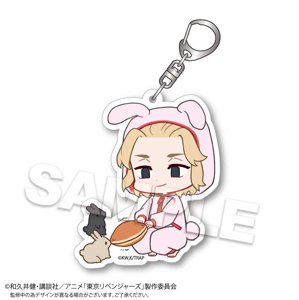 (PO) Tokyo Revengers Night Party Acrylic Key Chain - Sano Manjiro Image_1