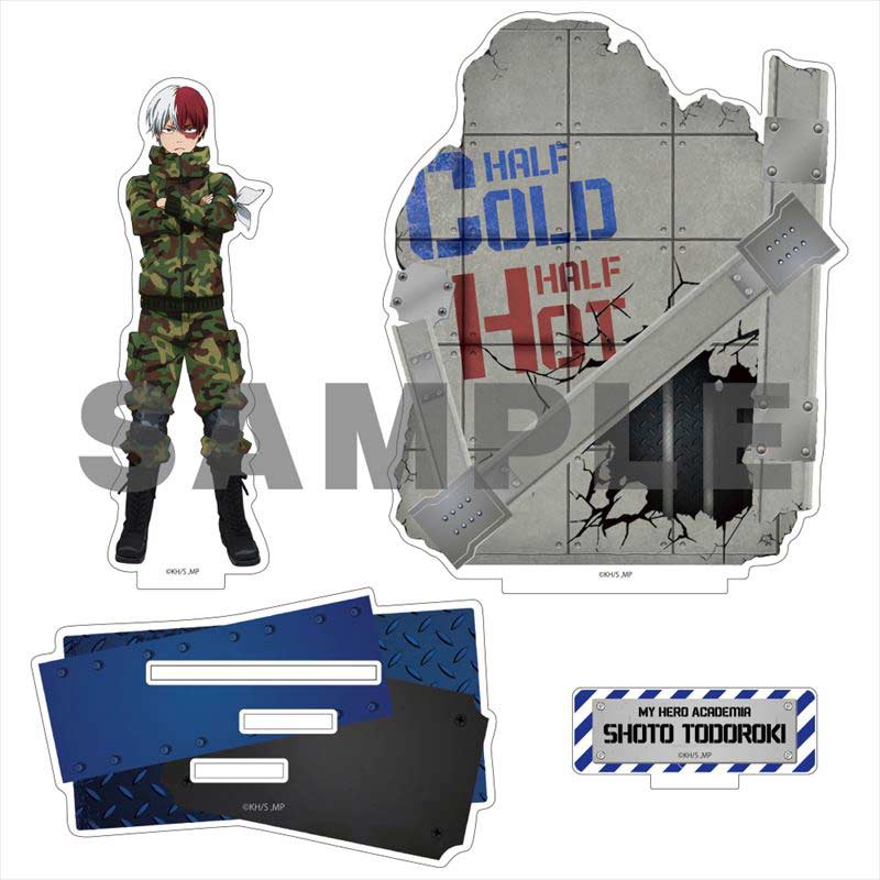 (PO) My Hero Academia Acrylic Diorama Stand - Todoroki Shoto Camouflage Image_1
