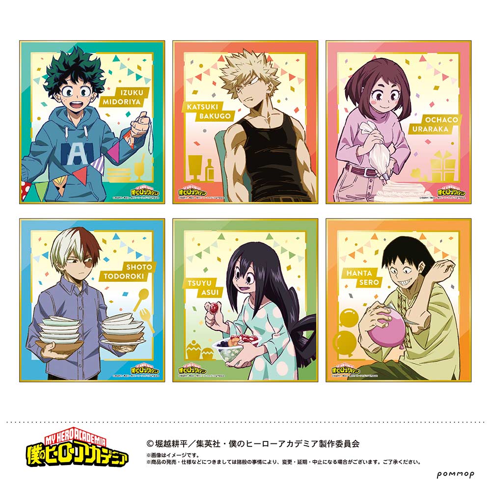 (PO) My Hero Academia Gilding Mini Shikishi Collection U91 22B 007 [BOX] Image_1