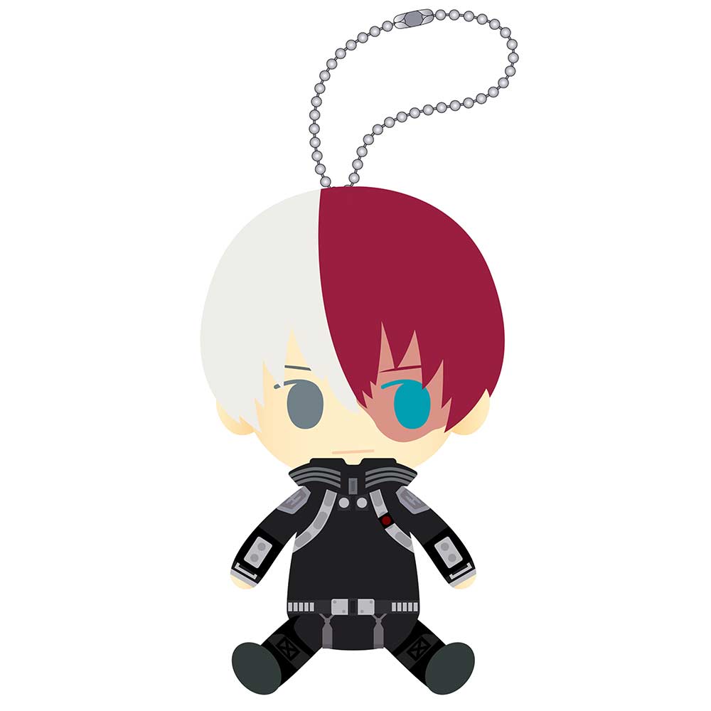 (PO) My Hero Academia: World Heroes' Mission Kimi to Friends Mini Friends (Plush Key Chain) Todoroki Image_1
