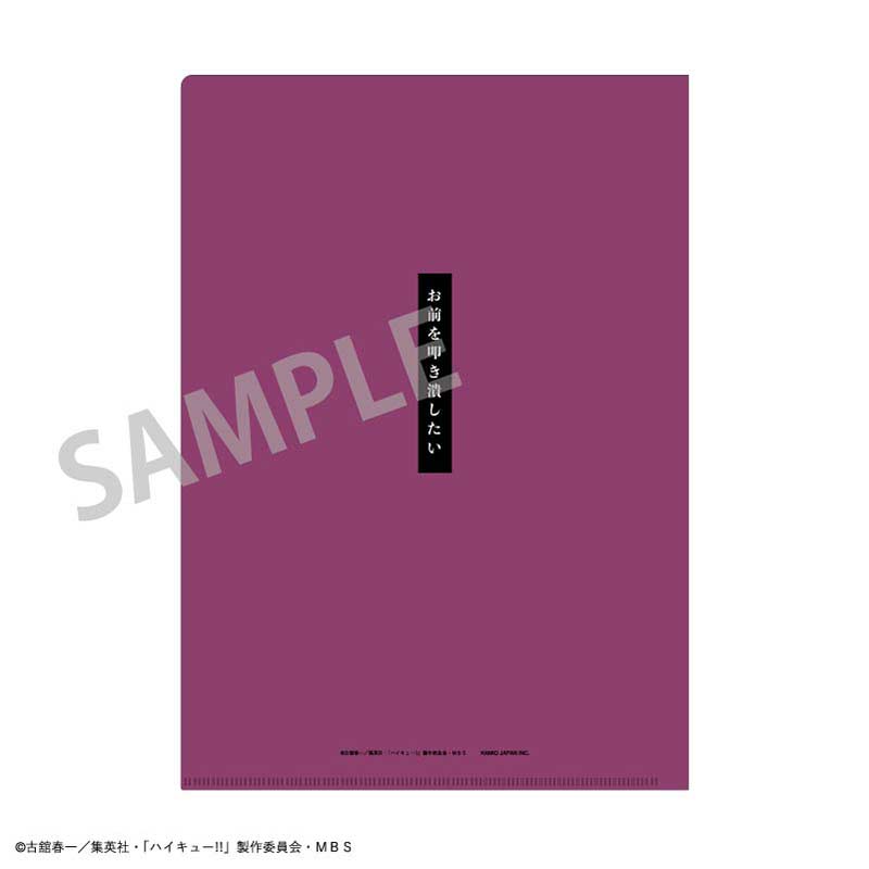 (PO) Haikyu! A4 Trading Words Clear File [BOX] Image_21