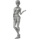 (PO) S.H.Figuarts Body-chan Kentaro Yabuki Wire Frame (Gray Color Ver.) Image_2