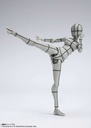 (PO) S.H.Figuarts Body-chan Kentaro Yabuki Wire Frame (Gray Color Ver.) Image_7