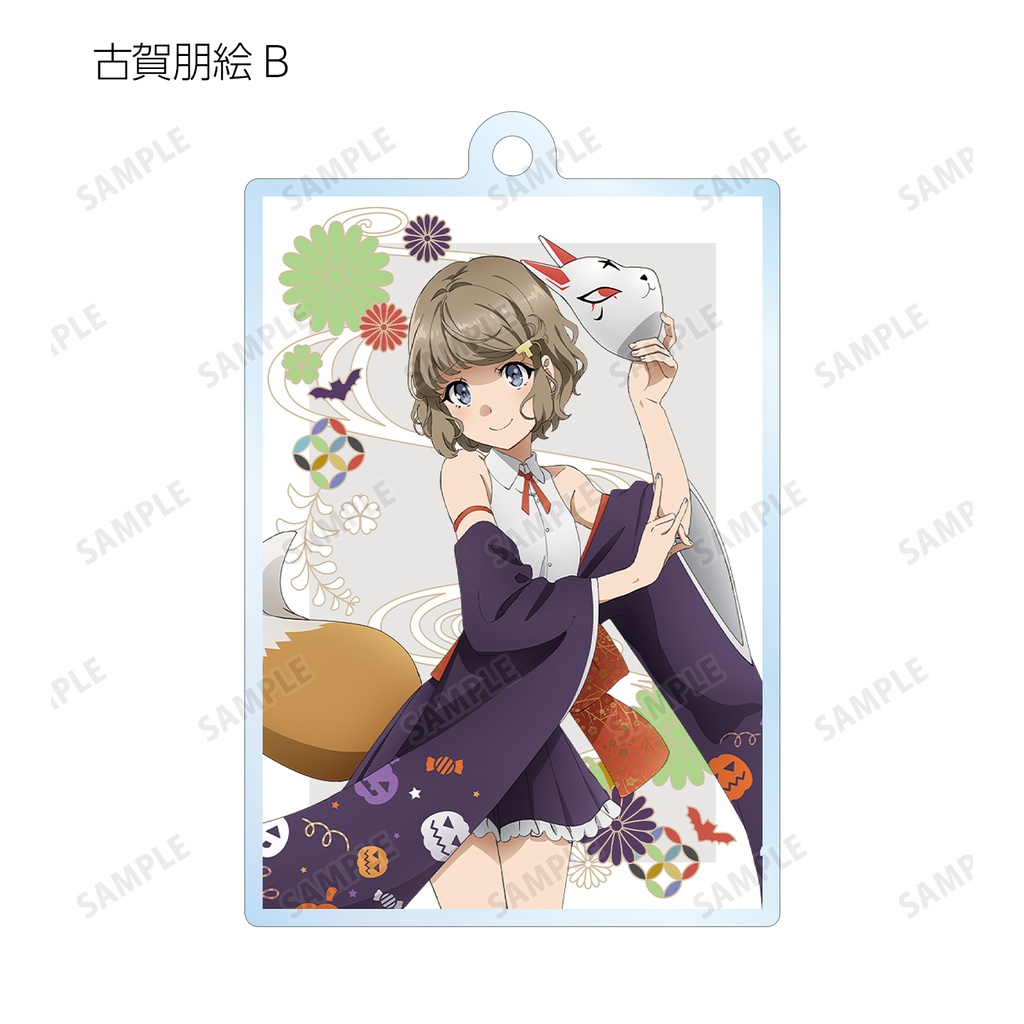 (PO) Rascal Does Not Dream of Bunny Girl Senpai Original Illustration Japanese Style Halloween Ver. Trading Acrylic Key Chain [BOX] Image_7