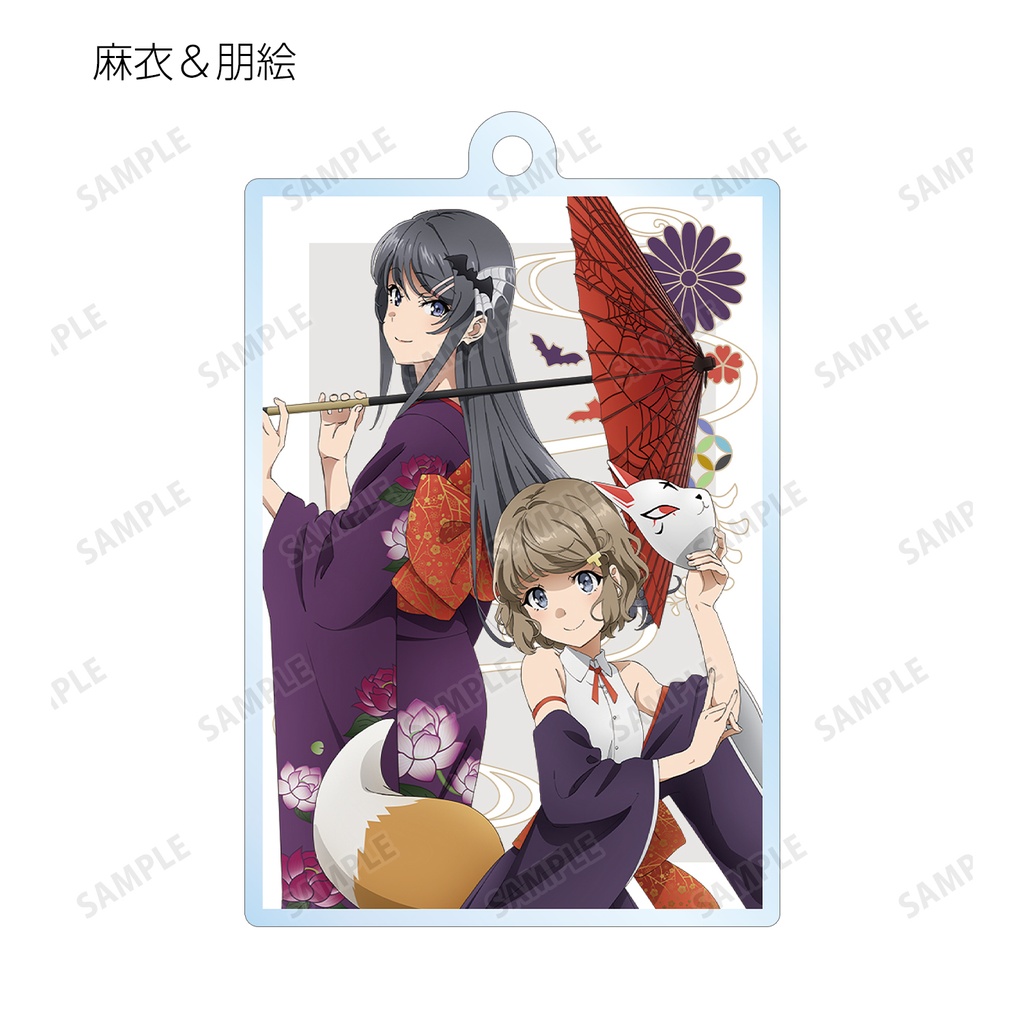(PO) Rascal Does Not Dream of Bunny Girl Senpai Original Illustration Japanese Style Halloween Ver. Trading Acrylic Key Chain [BOX] Image_9
