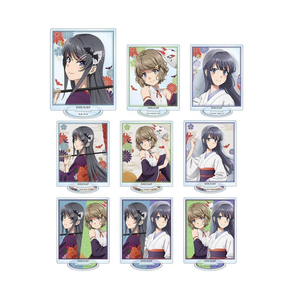 (PO) Rascal Does Not Dream of Bunny Girl Senpai Original Illustration Japanese Style Halloween Ver. Trading Acrylic Stand [BOX] Image_2