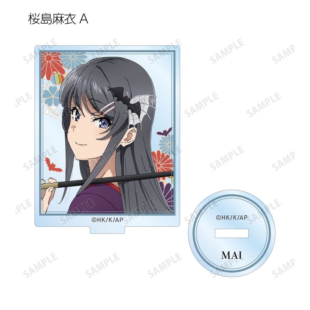 (PO) Rascal Does Not Dream of Bunny Girl Senpai Original Illustration Japanese Style Halloween Ver. Trading Acrylic Stand [BOX] Image_3