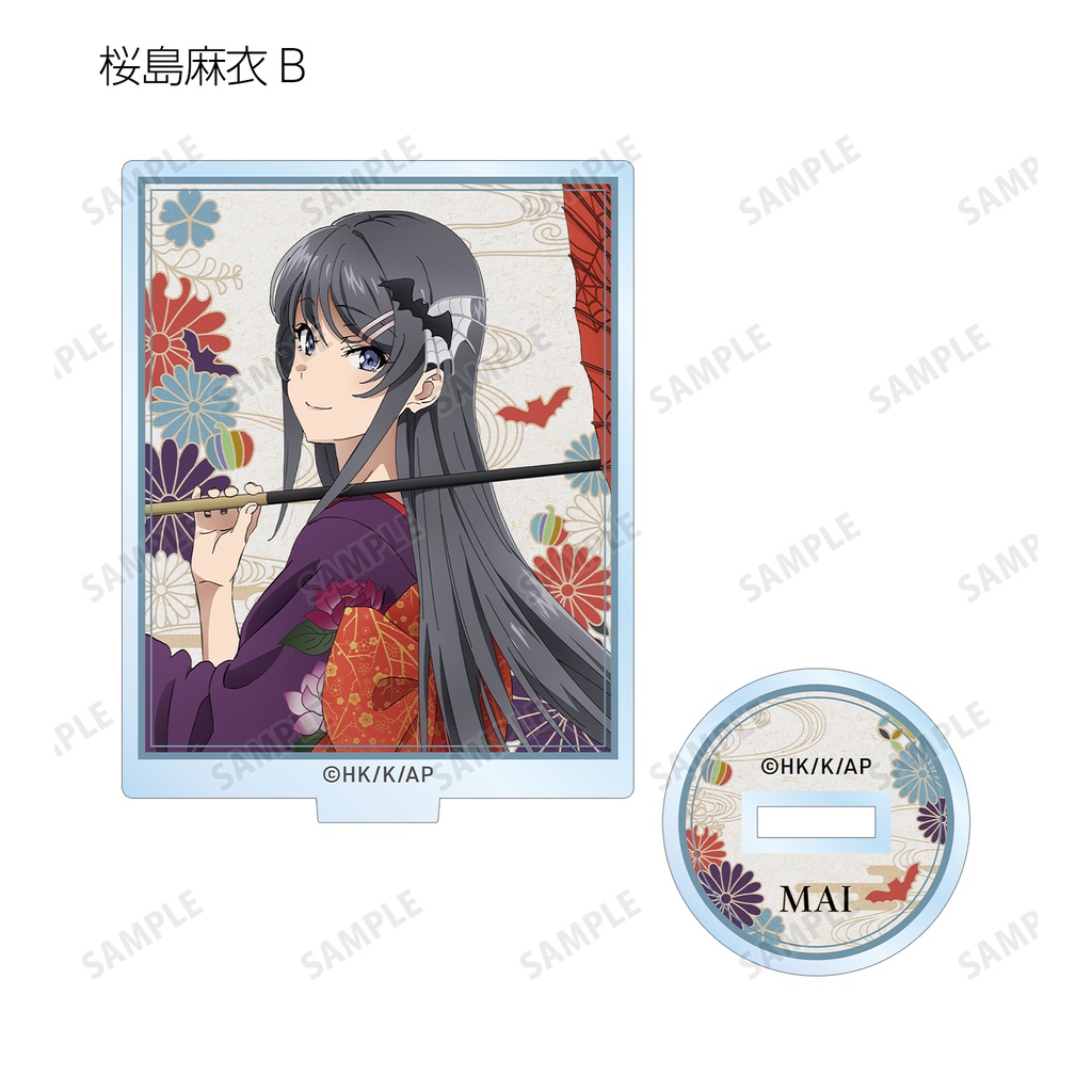 (PO) Rascal Does Not Dream of Bunny Girl Senpai Original Illustration Japanese Style Halloween Ver. Trading Acrylic Stand [BOX] Image_6