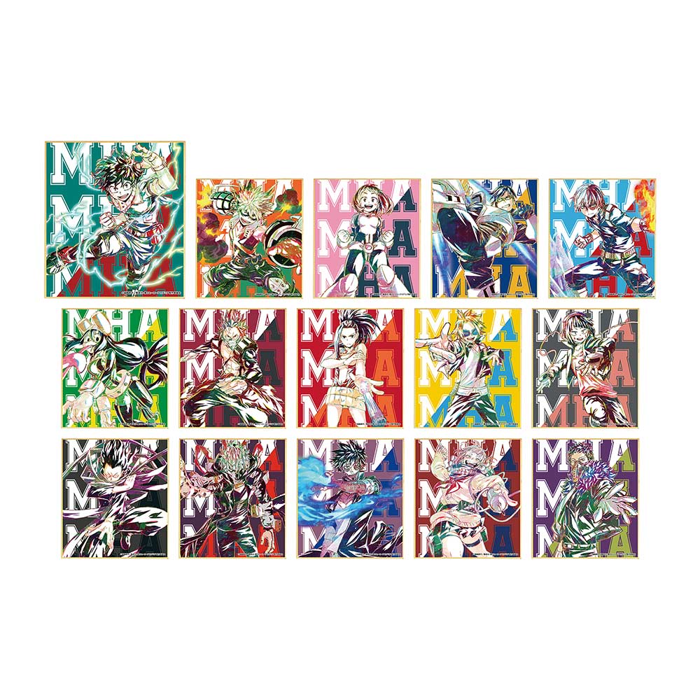(PO) My Hero Academia Trading Ani-Art Vol. 3 Whole Body Ver. Mini Shikishi [BOX] Image_2