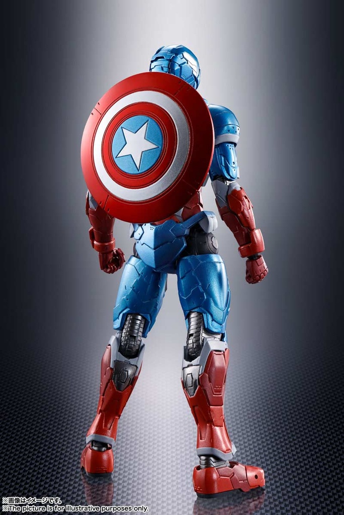 (PO) S.H.Figuarts Captain America (Tech on Avengers) Image_4