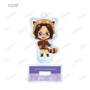 (PO) Attack on Titan Tobu Zoo Collaboration Trading Survey Corps Chibi Chara Acrylic Stand Key Chain [BOX] Image_9