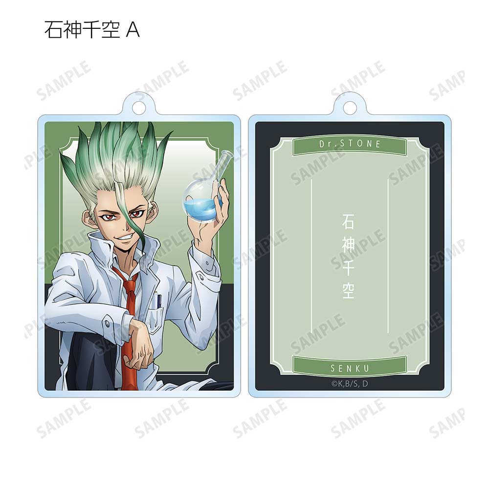 (PO) Dr. Stone Original Illustration Before Petrification Ver. Trading Double-sided Acrylic Key Chain [BOX] Image_3