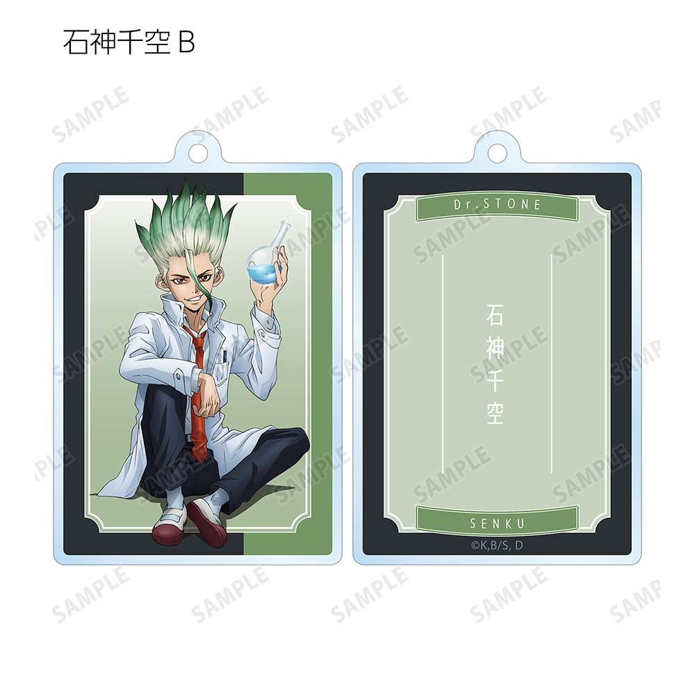 (PO) Dr. Stone Original Illustration Before Petrification Ver. Trading Double-sided Acrylic Key Chain [BOX] Image_8