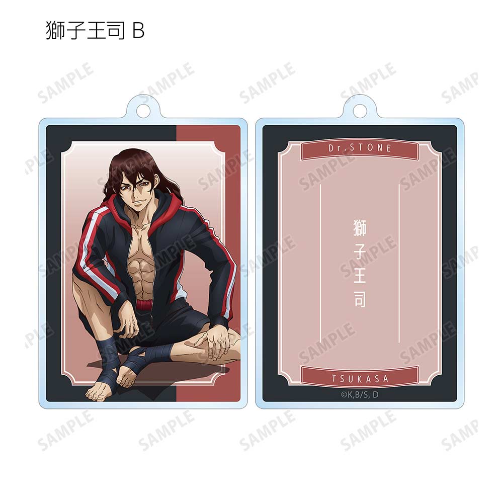 (PO) Dr. Stone Original Illustration Before Petrification Ver. Trading Double-sided Acrylic Key Chain [BOX] Image_9