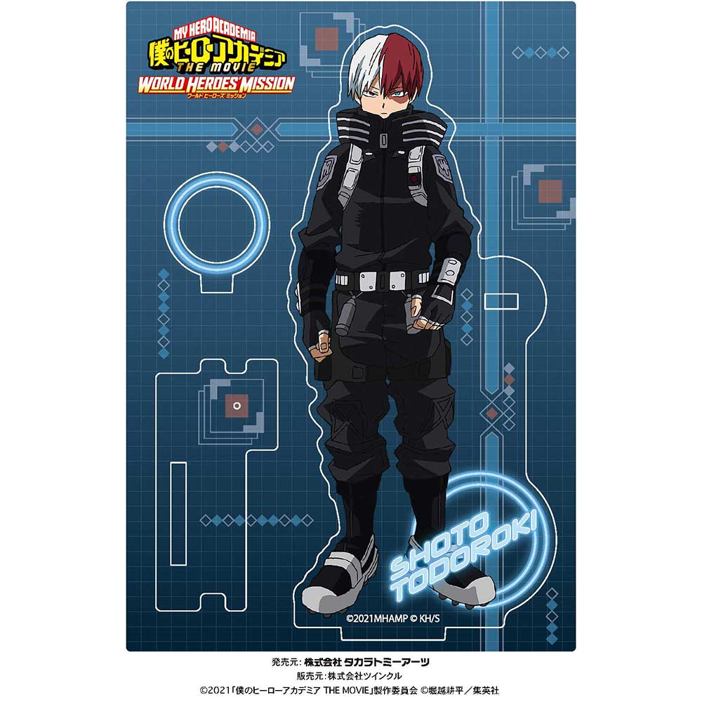 (PO) My Hero Academia: World Heroes' Mission Acrylic Pen Stand Vol. 2 Todoroki Shoto Image_2