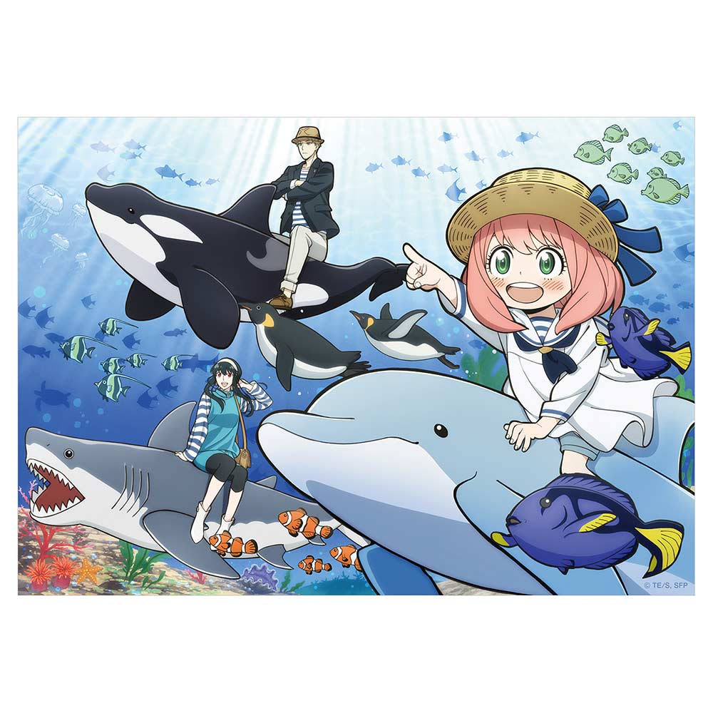 (PO) SPY x FAMILY Cloth Poster MISSION: 12 Penguin Park Main Visual Image_1