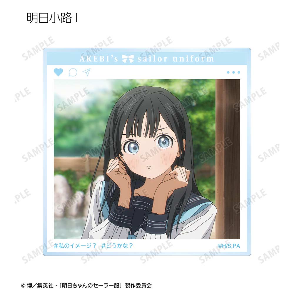(PO) Akebi's Sailor Uniform Trading SNS Style Acrylic Card [BOX] Image_11