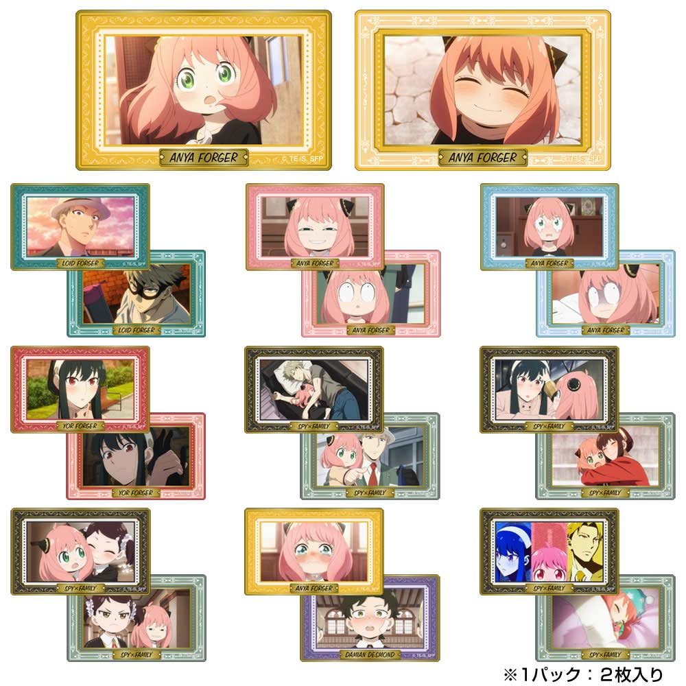 (PO) SPY x FAMILY Clear Card [BOX] Image_1