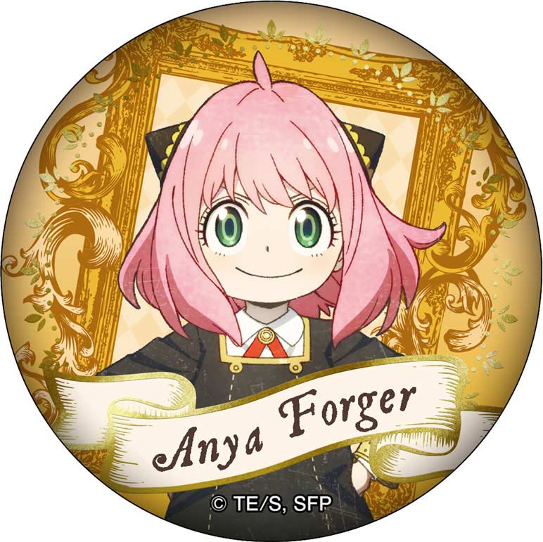 (PO) SPY x FAMILY Vintage Series Gilding Japanese Paper Can Badge [BOX] Image_3