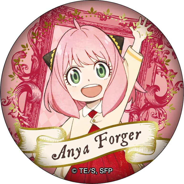 (PO) SPY x FAMILY Vintage Series Gilding Japanese Paper Can Badge [BOX] Image_4