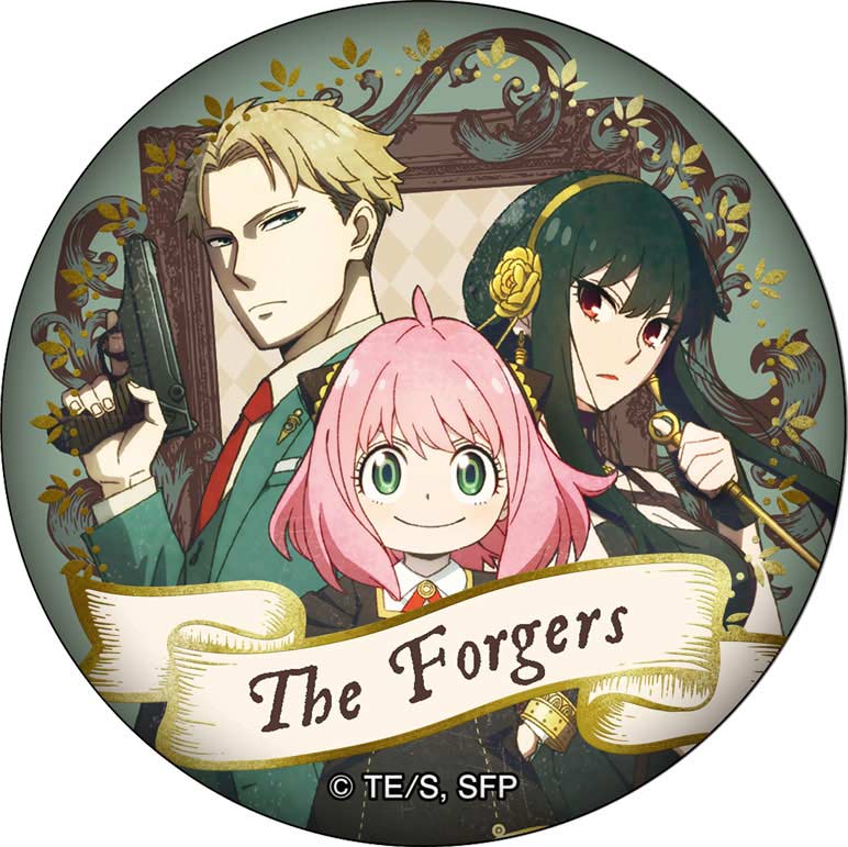 (PO) SPY x FAMILY Vintage Series Gilding Japanese Paper Can Badge [BOX] Image_7