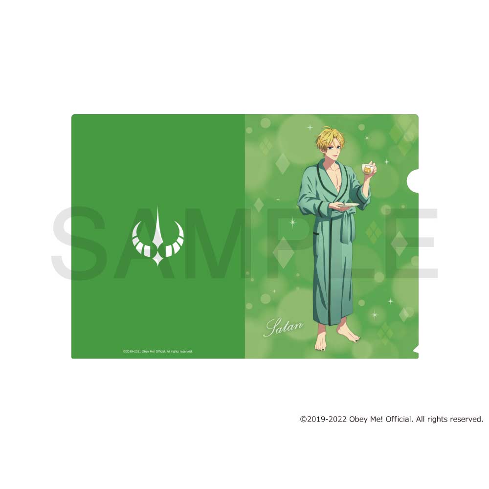 (PO) Obey Me! Happy 1st Devil Day! Clear File - Satan Image_1