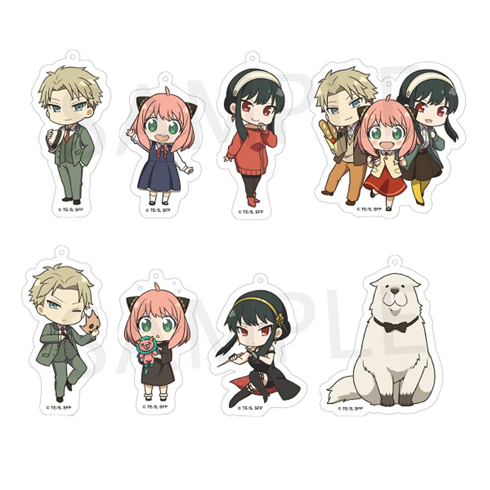 (PO) SPY x FAMILY 2.5 Acrylic Key Chain [BOX] Image_1
