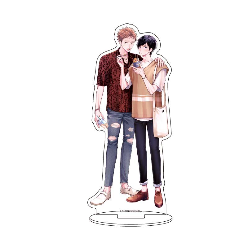 (PO) Chara Acrylic Figure Sachi Narashima Works 05 Nanjo Atsushi & Kosaka Iori (Original Illustration) Image_1