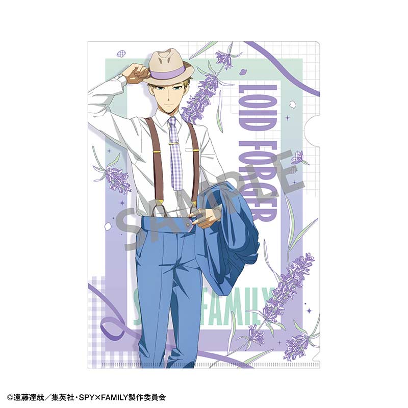 (PO) SPY x FAMILY A4 Single Clear File Loid Link Coordinate Image_1