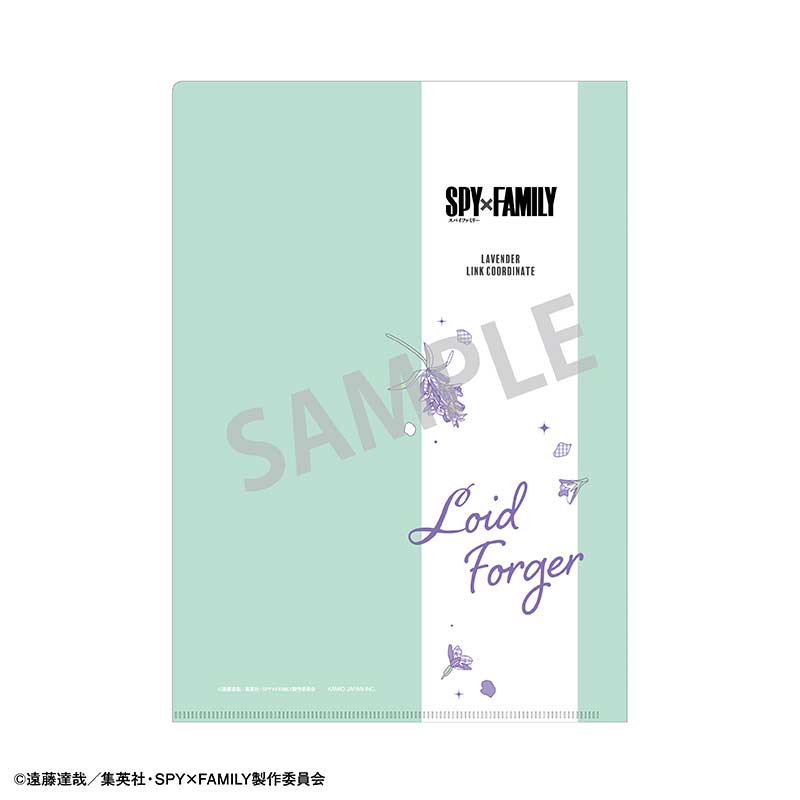 (PO) SPY x FAMILY A4 Single Clear File Loid Link Coordinate Image_2