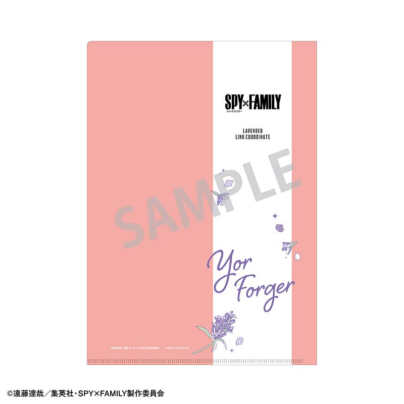 (PO) SPY x FAMILY A4 Single Clear File Yor Link Coordinate Image_2