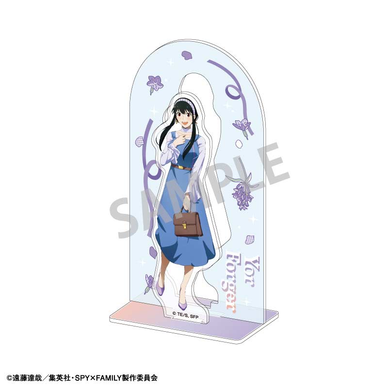 (PO) SPY x FAMILY A4 Single Acrylic Stand Yor Link Coordinate Image_2
